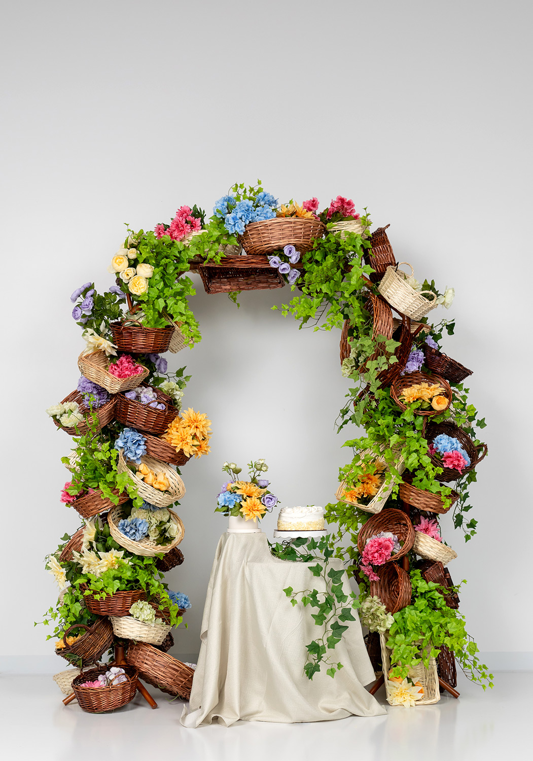 From Coat Rack to Floral Basket Arch: How to Design a Floral Arch